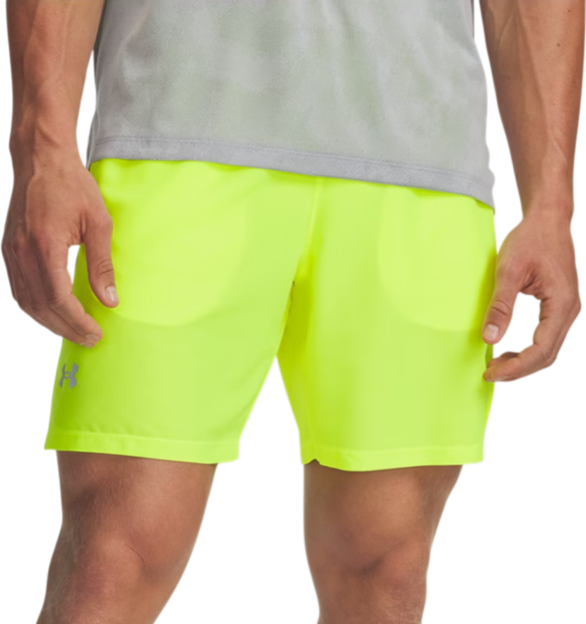 Къси панталони Under Armour Under Armour UA Launch 7 Inch Shorts Жълто | 1382620-731