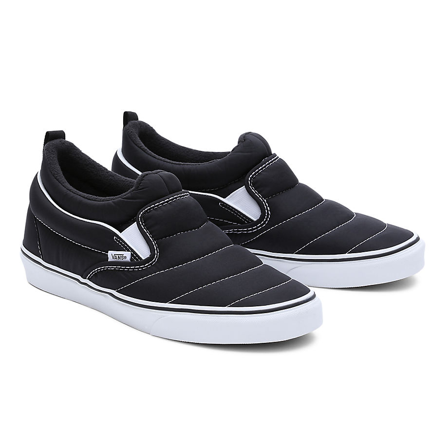 Кецове и обувки Vans Chaussures Slip-on Mid Черно | VN0009QUBA2, 0