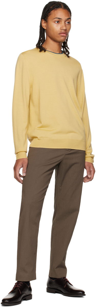 Пуловер Paul Smith PS Paul Smith Embroidered Sweater Жълто | M2R-202Y-L21861, 3