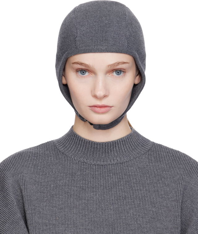 Jean Paul Gaultier 'The Garter Strap' Knitted Balaclava