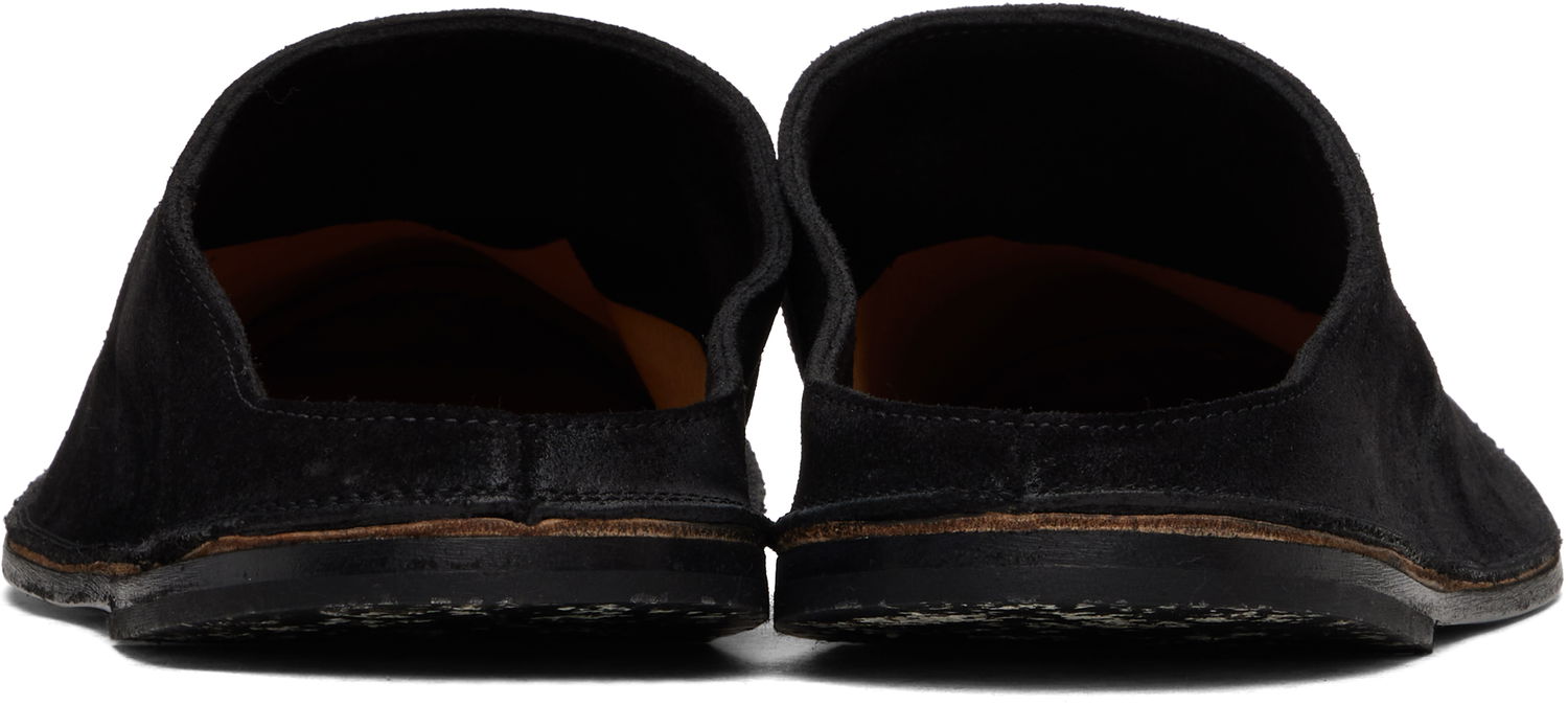 Облекло Marsèll Marsèll Strasacco Suede Mules Черно | MM3156 P024666, 1