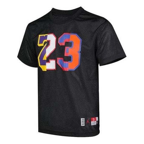 Фланелка Jordan Jordan 23 Print Mesh Short Sleeve T-Shirt Черно | AV0117-010