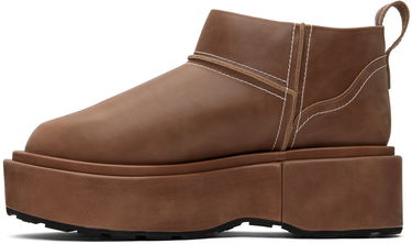 Аксесоари We11done We11done Pull-Loop Platform Boots Кафяво | WD-AO1-23-468-W-BR, 2