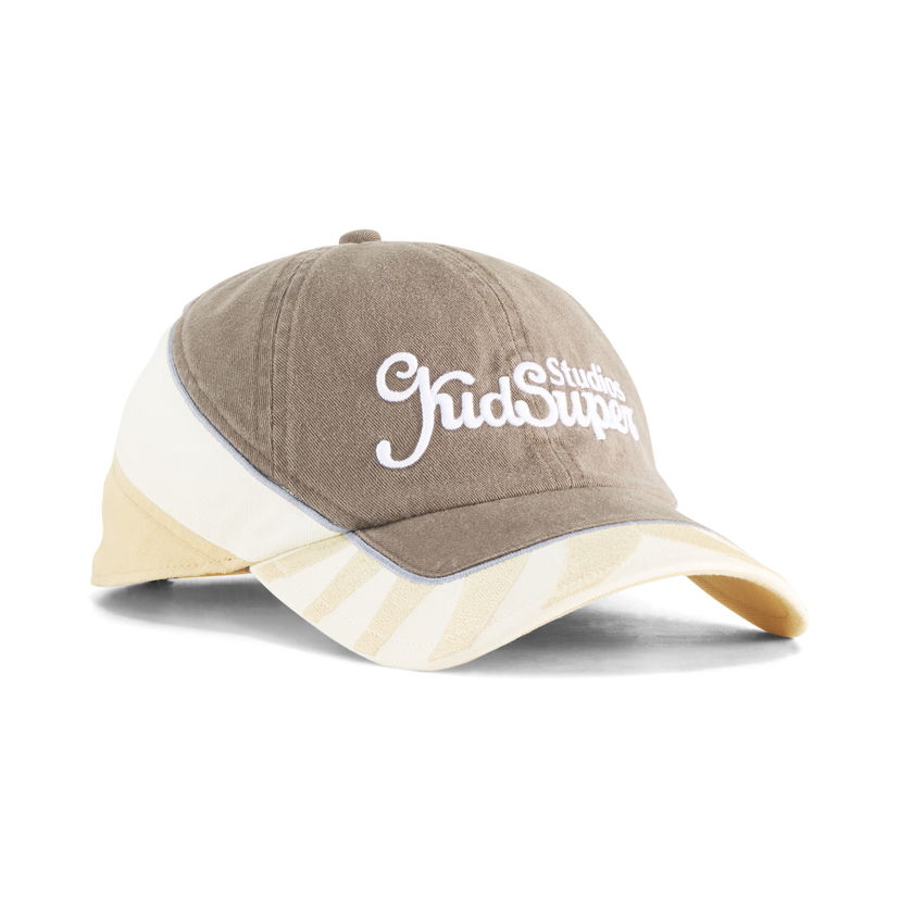 Шапка с козирка Puma PUMA x KIDSUPER Baseball Cap Кафяво | 026601_01