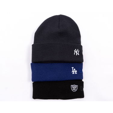 Шапка New Era MLB Mini Logo Cuff Beanie LA Dodgers One Size Тъмно синьо | 60691120, 4