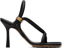 Stretch Strap Sandals "Black"