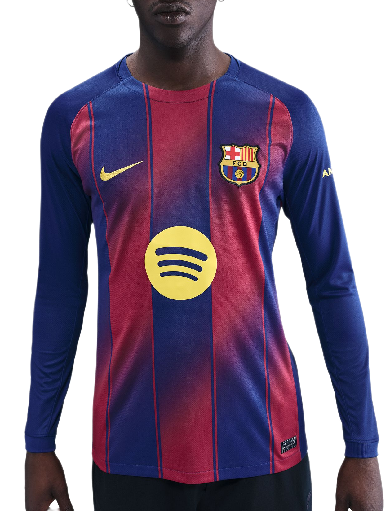 Фланелка Nike FCB Nike Long Sleeve Jersey Синьо | hj4611-456, 0