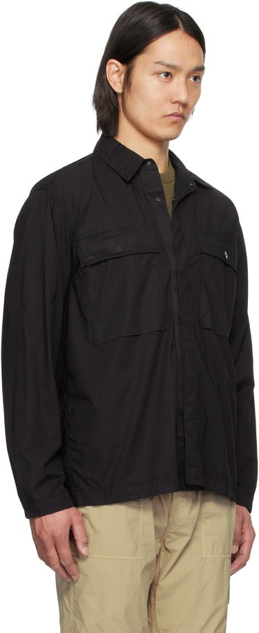 Риза Stone Island Stone Island Stretch Cotton Shirt Черно | K1S15 1200015 S0003, 1