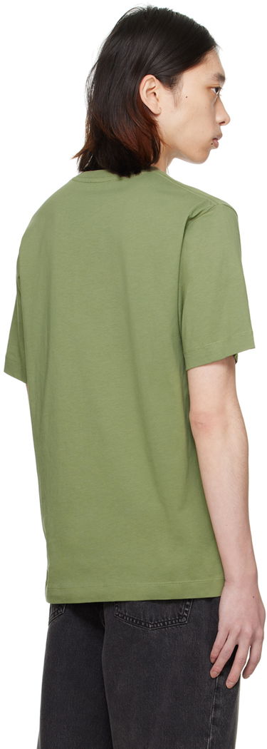Тениска Études Wonder Patch T-Shirt Зелено | E24MM104A00733, 2
