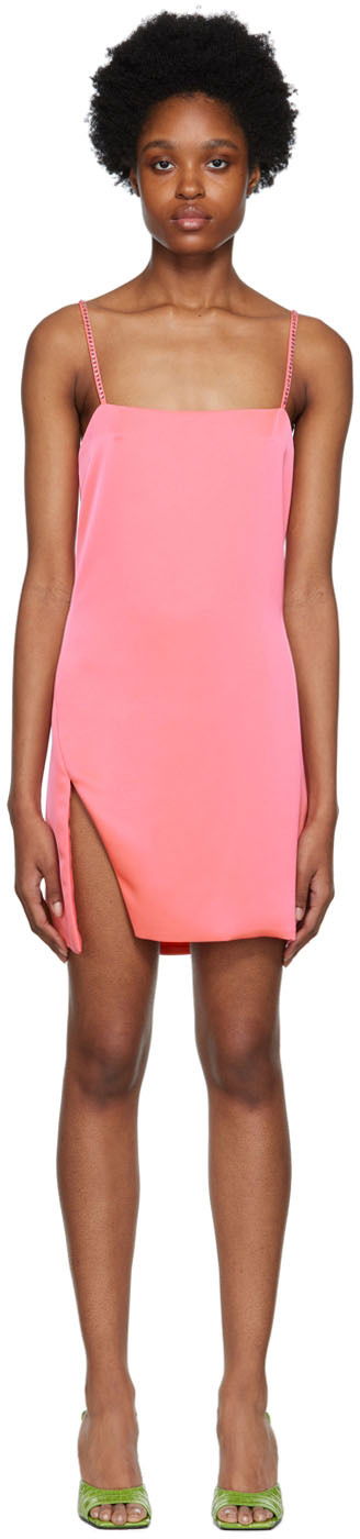 Pокля The Attico Attico Fujiko Mini Dress Розово | 228WCA110 E020T, 0