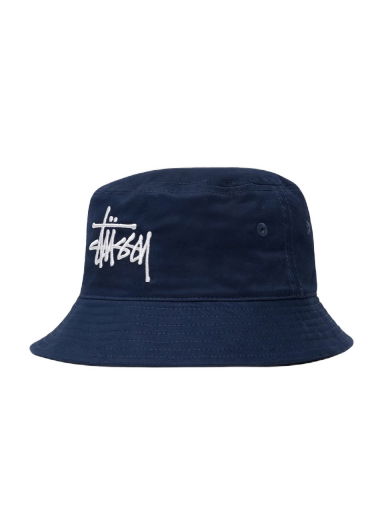 Шапка Stüssy Brushed Big Basic Bucket Тъмно синьо | 1321107