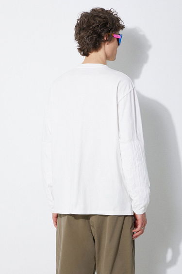 Тениска Manastash Manastash Armor Long Sleeve T-Shirt Бяло | 7924130002, 2
