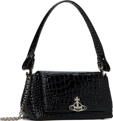 Дамска чанта Vivienne Westwood Vivienne Westwood Medium Hazel Shoulder Bag Черно | 46020001W-L0098-, 1