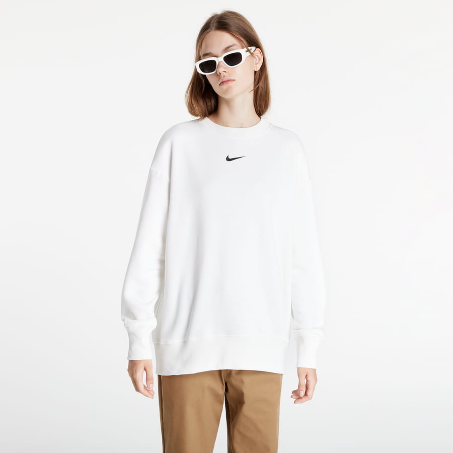 Суитчър Nike NSW Phoenix Fleece Oversized Crewneck Бяло | DQ5733-133, 0