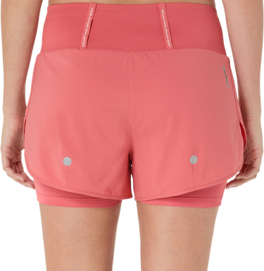 Къси панталони Asics Road 2-N-1 3.5" Shorts Розово | 2012c975-700, 3