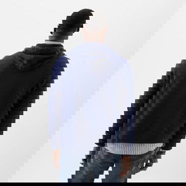 Суитчър GAP Logo Fullzip Hoodie Tapestry Navy Тъмно синьо | 499917-03, 1