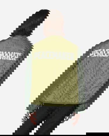 Яке бомбър OAMC RE:WORK Zipped Liner Зелено | 23E28OAX01 077, 2
