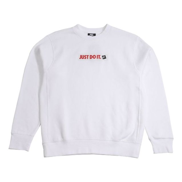 Пуловер Nike Fleece-Lined JDI Pullover Бяло | BV5090-100, 0