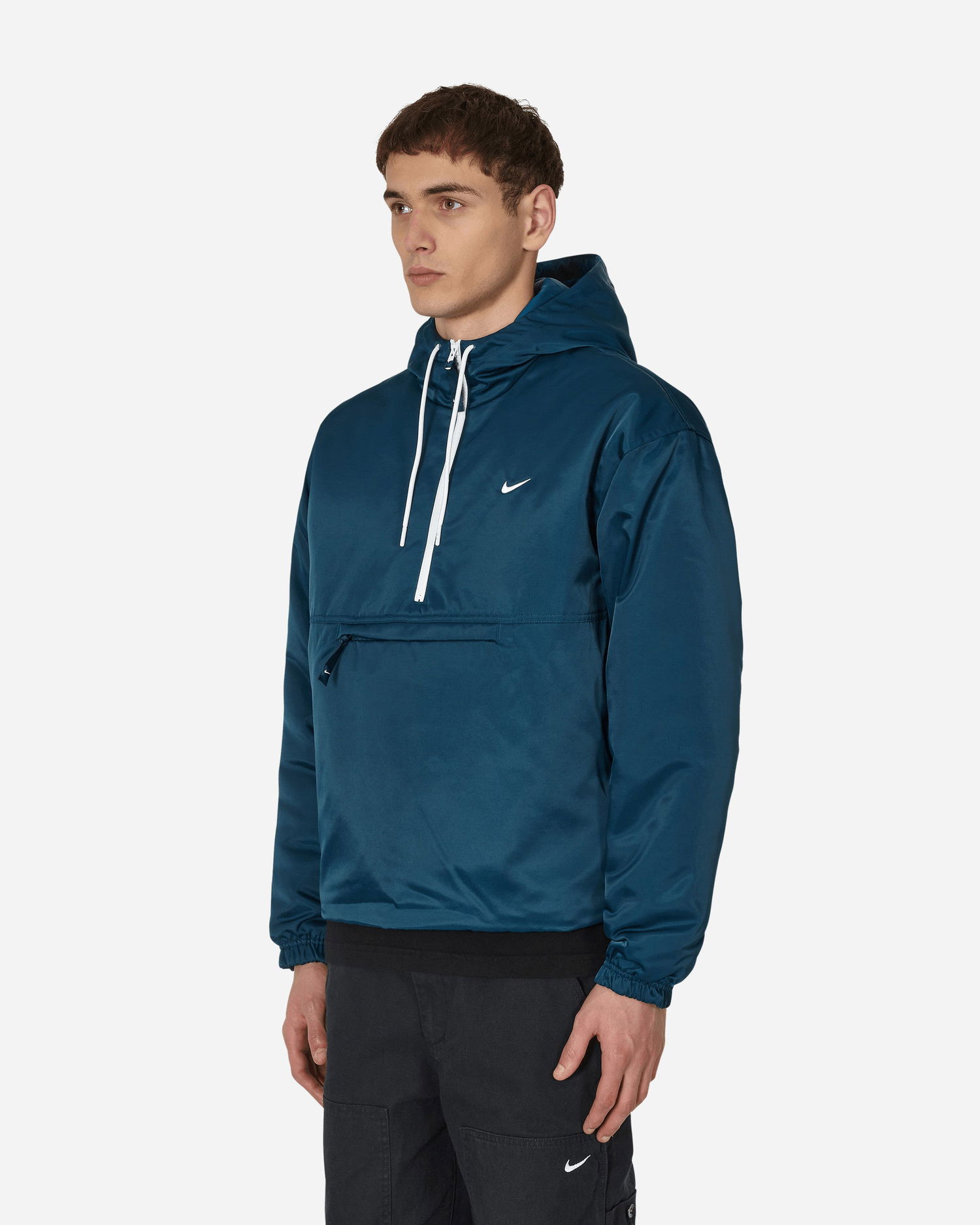 Яке Nike Solo Swoosh Satin Anorak Синьо | DR0839-460, 1