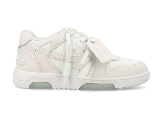 Кецове и обувки Off-White Out Of Office Sartorial Stitching "White Coco" W Бяло | OWIA259S23LEA0100101, 0