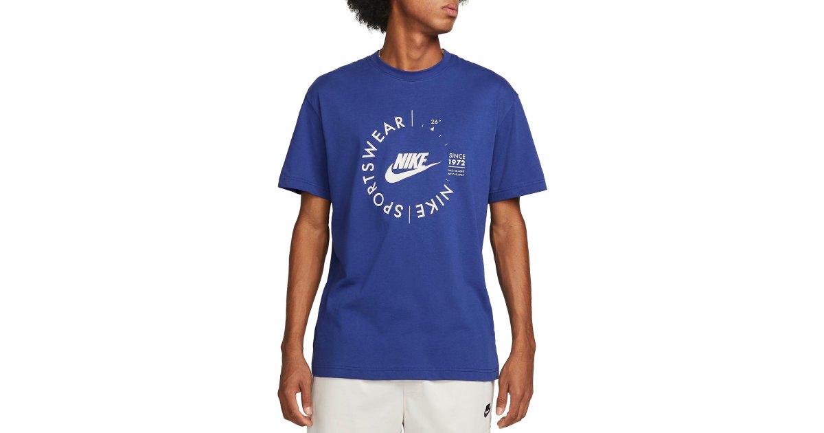 Тениска Nike Sportswear T-shirt Тъмно синьо | fd1182-455, 1