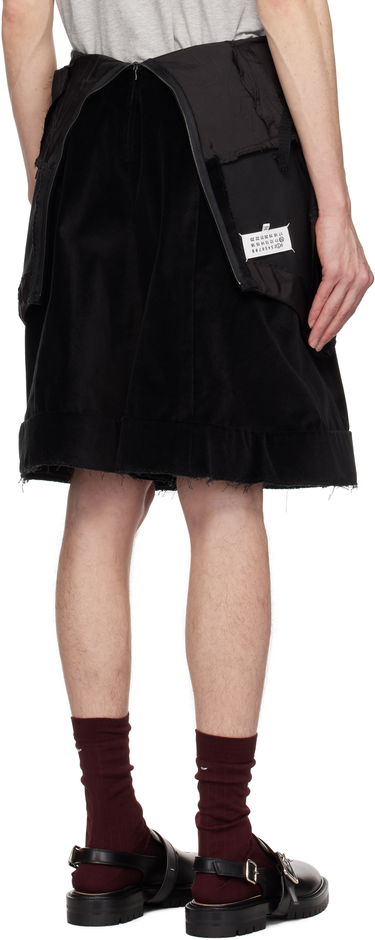 Къси панталони Maison Margiela Maison Margiela Multi-Wear Layered Shorts Черно | S51MU0071 S53367, 2