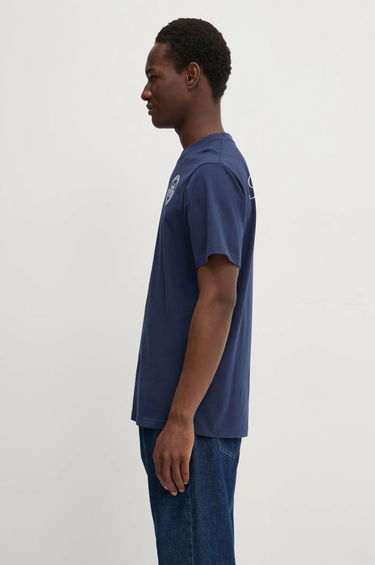 Тениска Sporty & Rich Sporty & Rich Vendome Resort T-Shirt Тъмно синьо | TO043511248BL32, 2