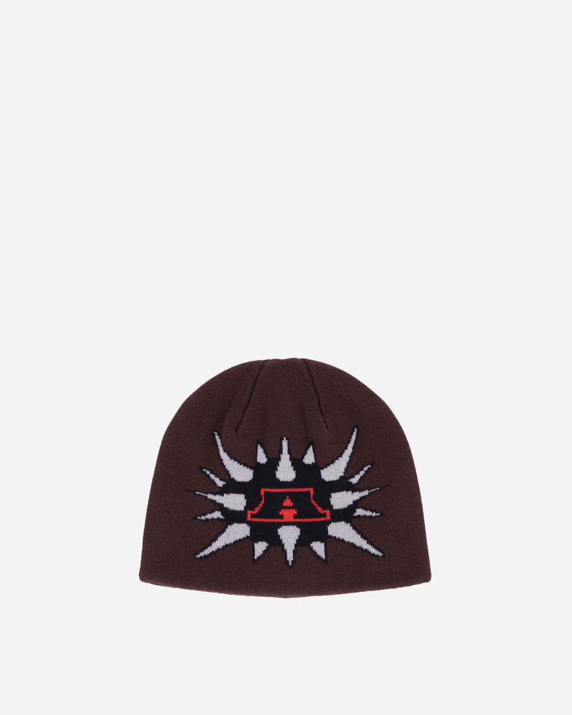 Шапка Awake NY Spike Skully Beanie Brown Кафяво | AWK-FW24-HT003 BRN