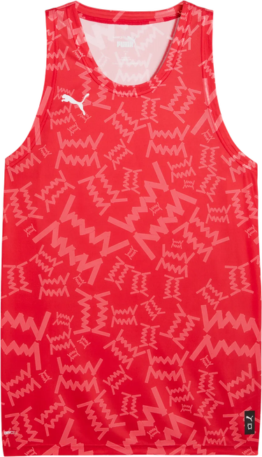 Фланелка Puma Teamjaws Graphic Jersey Tank Top Червено | 688203-03, 0