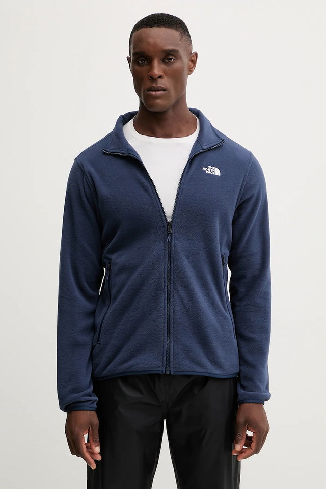 Plain Full-Zip Fleece Jacket