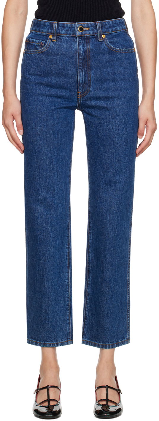 Дънки Khaite The Abigail Jeans Синьо | 1071-074, 0