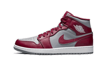 Кецове и обувки Jordan Air 1 Mid "Team Red" GS Бургунди | DQ8423-615, 3