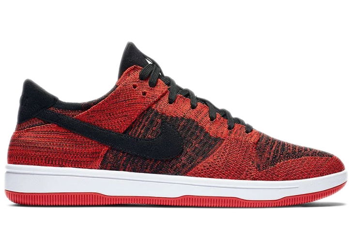Кецове и обувки Nike Dunk Low Flyknit Bred Червено | 917746-004, 0