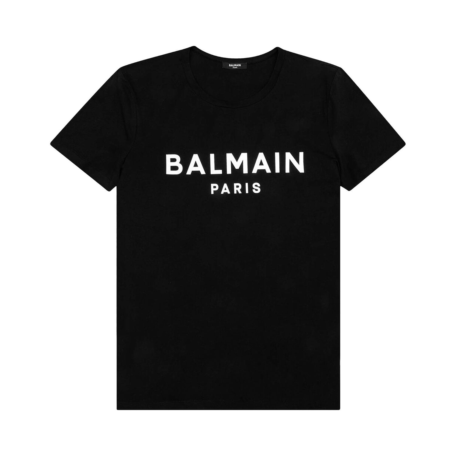 Тениска Balmain Printed T-Shirt Черно | XH1EF000BB23 EAB NOIR, 1