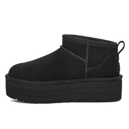 Кецове и обувки UGG Classic Ultra Mini Platform "Black" Черно | 135092-BLK