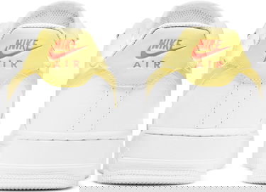 Кецове и обувки Nike Air Force 1 '07 "White Light Citron" W Бяло | 315115-160, 4