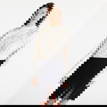 Суитчър CALVIN KLEIN Cropped Tie Dye Sweatshirt AOP Бяло | J20J221189 0LA, 0