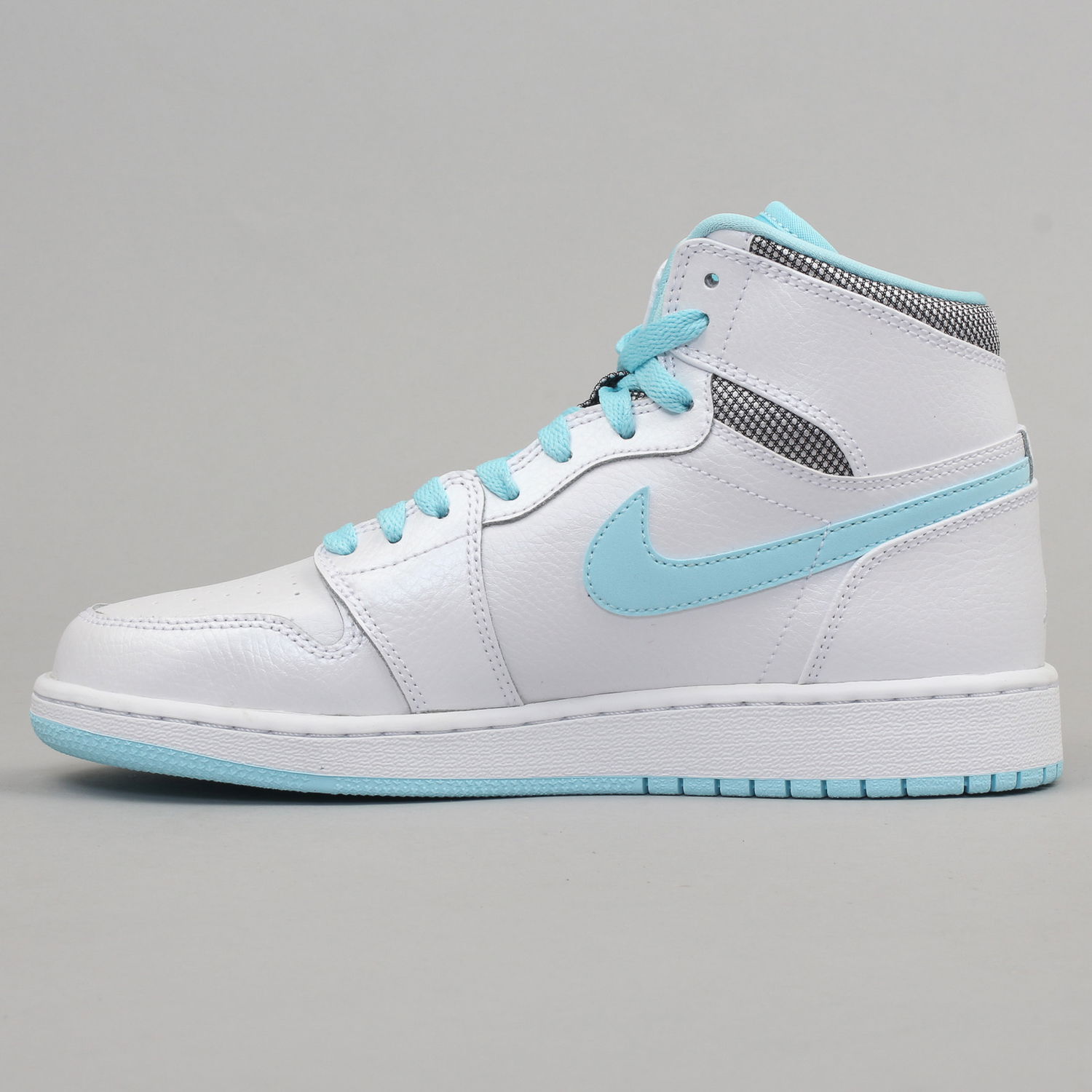 Кецове и обувки Jordan Air Jordan 1 Retro High "White Still Blue" GG Бяло | 332148-106, 0