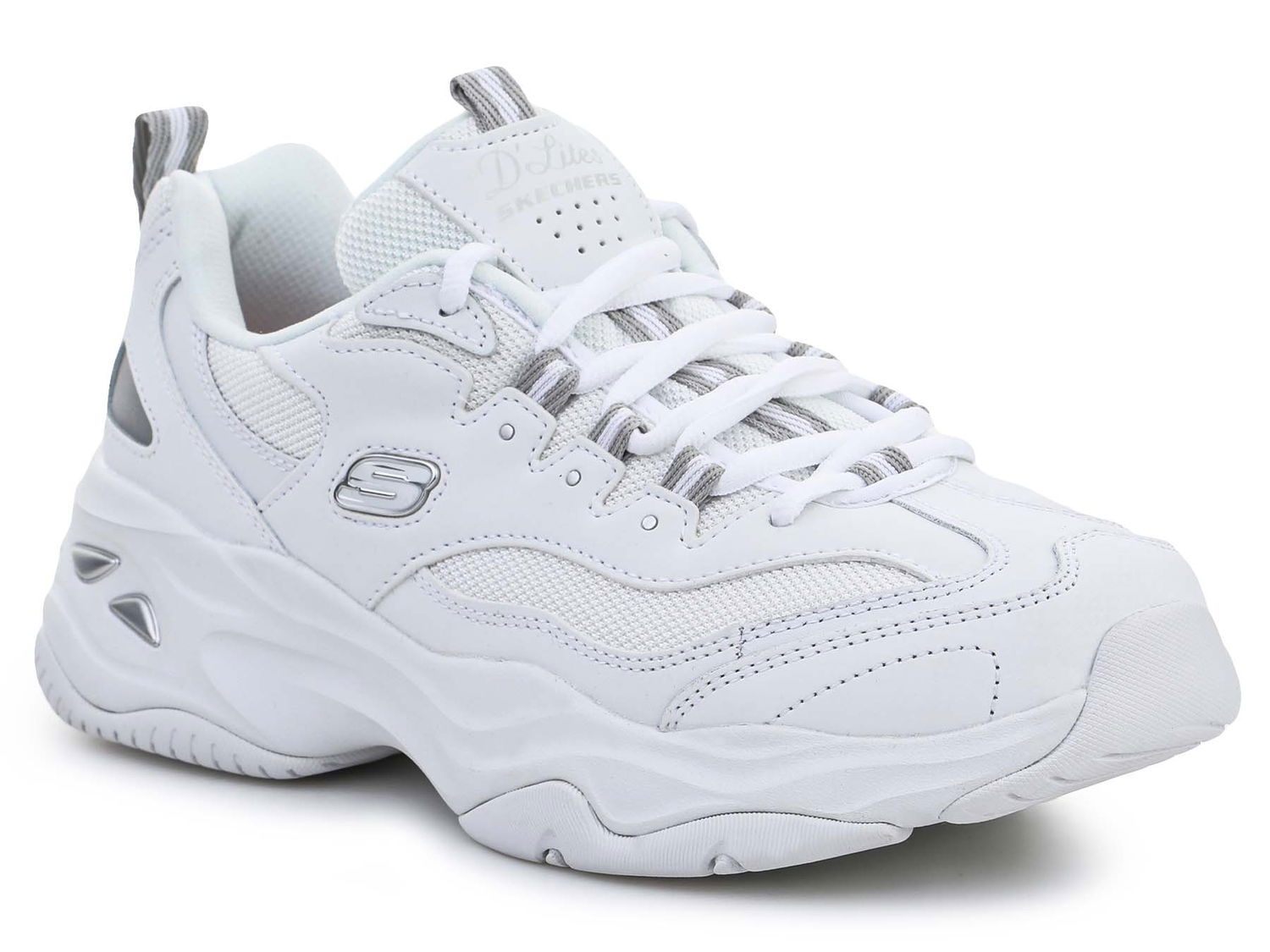 Кецове и обувки Skechers D'Lites 4.0 Fresh Diva Бяло | 149492-WGY, 0