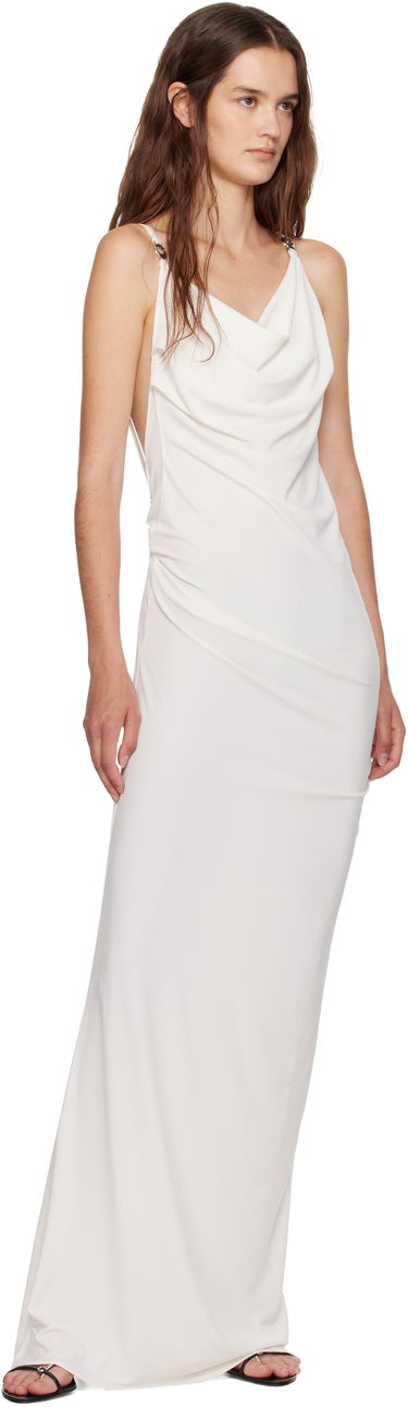 Pокля Coperni Coperni Maxi Dress Бяло | COPR205F5022, 3