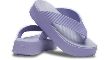 Аксесоари Crocs Getaway Groove Platform Flip-Flops Лилаво | 210700-5BN, 1