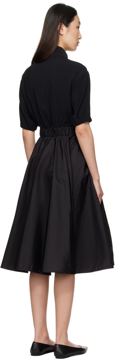 Pокля Moncler Moncler Taffeta Skirt Midi Dress Черно | K20932G00013596WF, 2