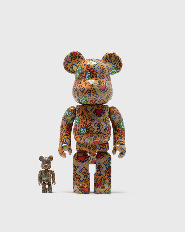 MEDICOM BEARBRICK 100% 400% KEITH HARING BWWT