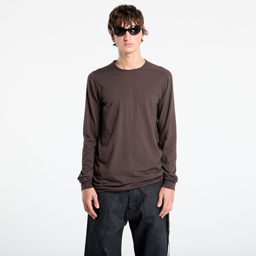 Тениска Rick Owens Rick Owens DRKSHDW Level Longsleeve T-Shirt Кафяво | DU02E7260 RN 78