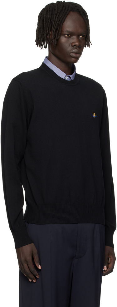 Пуловер Vivienne Westwood Vivienne Westwood Alex Round Neck Sweater Черно | 27010012-Y001V-, 1