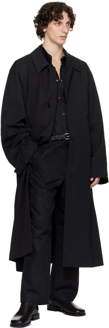 Палта LEMAIRE Lemaire Half Coat Черно | CO1097 LF1362, 3