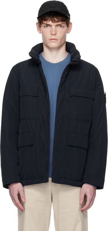 Яке Stone Island Micro Twill Jacket Тъмно синьо | K2S15 4100049 S0026, 0