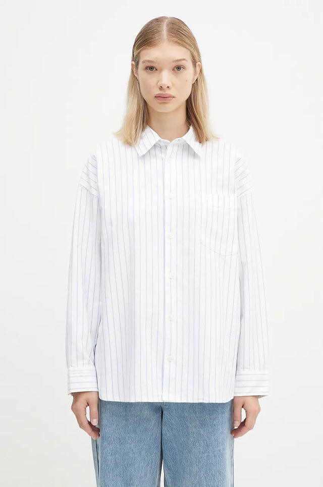 Dowlen Longsleeve Shirt, Relaxed Fit, Striped, Classic Collar