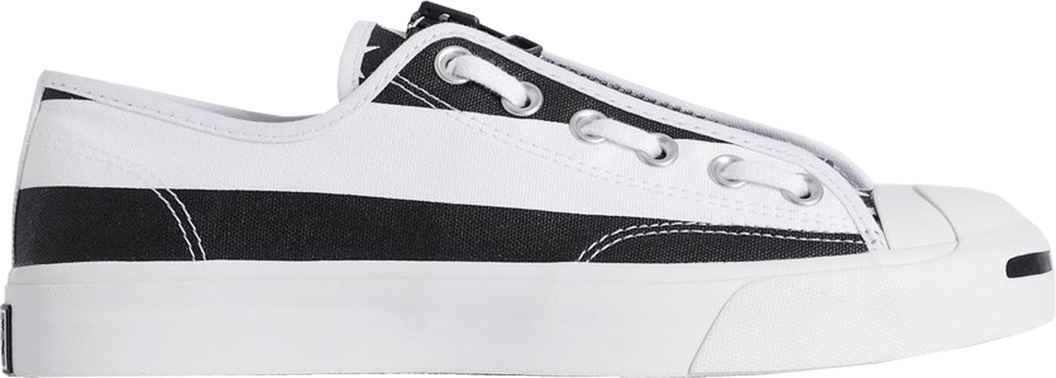 Кецове и обувки Converse Jack Purcell Zip Ox TakahiroMiyashita TheSoloist White Black Бяло | 164835C, 0