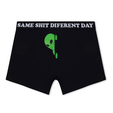 Боксерки RIPNDIP Rip N Dip Same Shit Different Day Boxers Черно | RNDFALL25162, 0